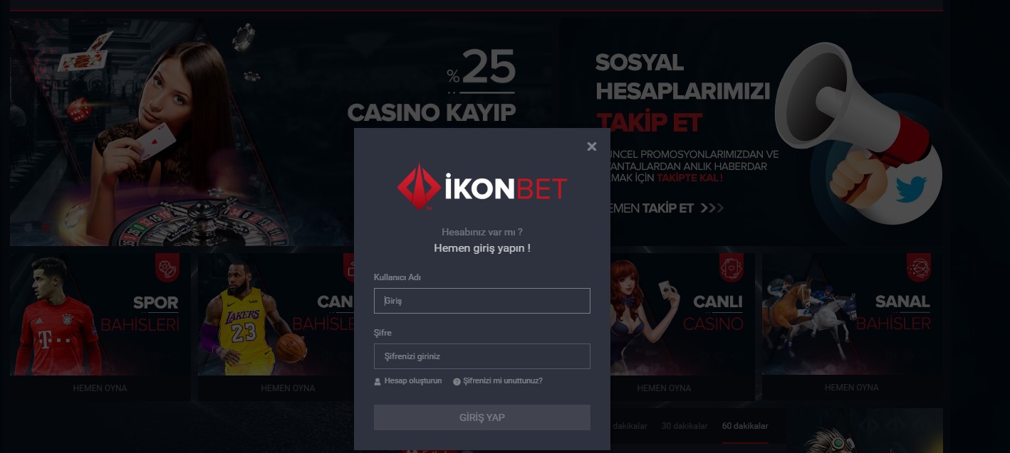 ikonbet giriş